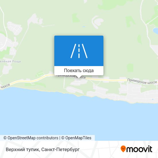 Карта Верхний тупик