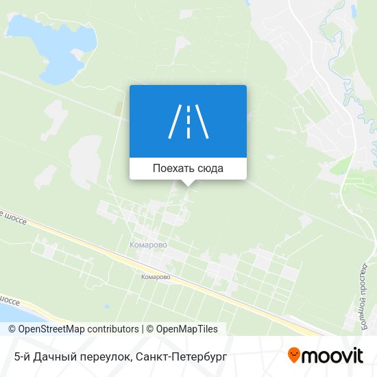 Карта 5-й Дачный переулок