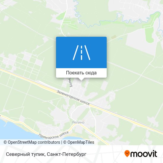 Карта Северный тупик