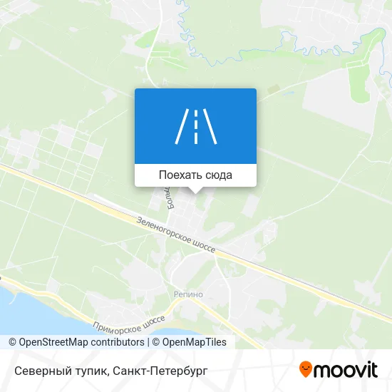 Карта Северный тупик