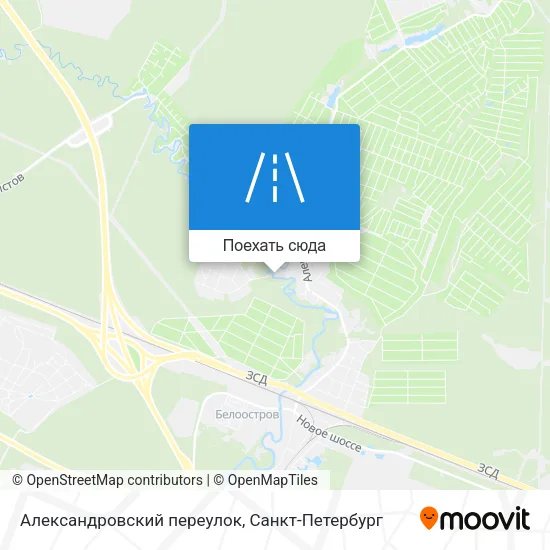 Карта Александровский переулок