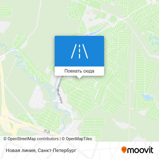 Карта Новая линия