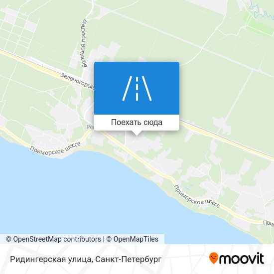 Карта Ридингерская улица