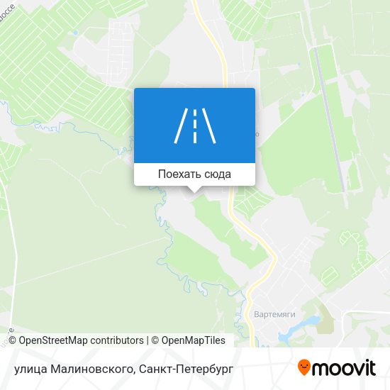 Карта улица Малиновского