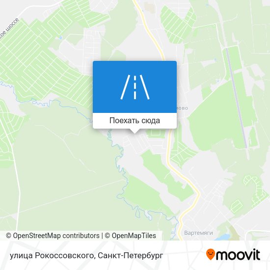 Карта улица Рокоссовского