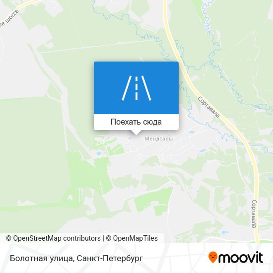 Карта Болотная улица