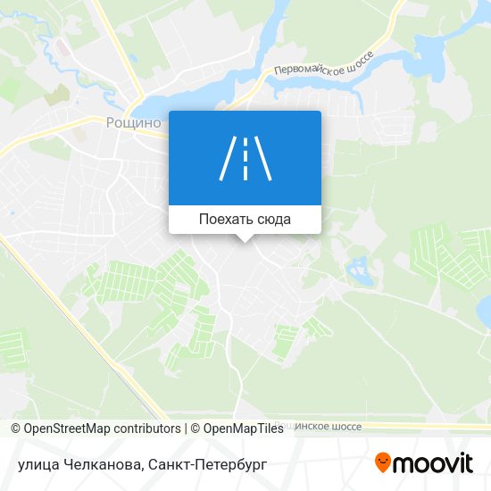 Карта улица Челканова