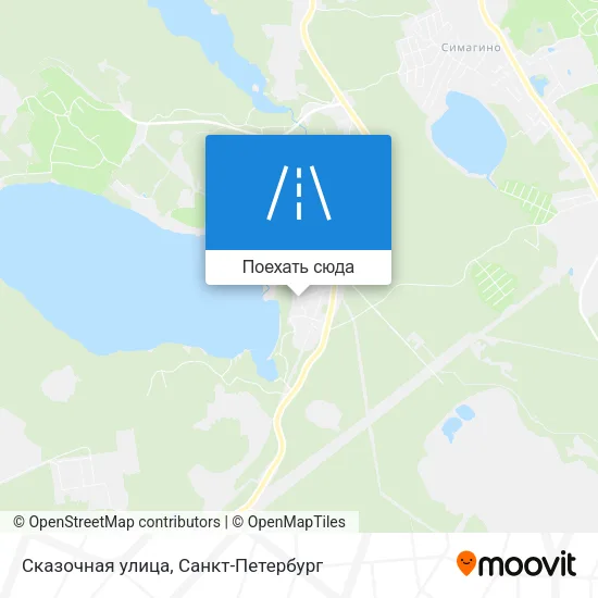 Карта Сказочная улица
