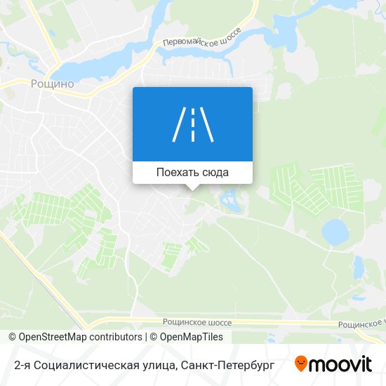 Карта 2-я Социалистическая улица
