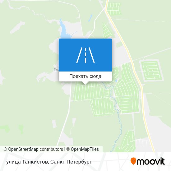 Карта улица Танкистов