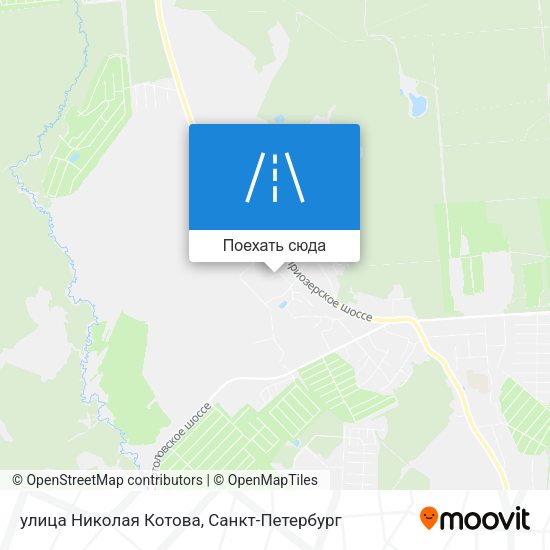 Карта улица Николая Котова