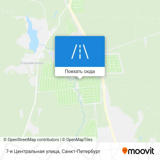 Карта 7-я Центральная улица