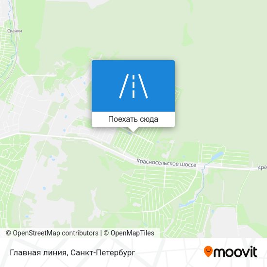 Карта Главная линия