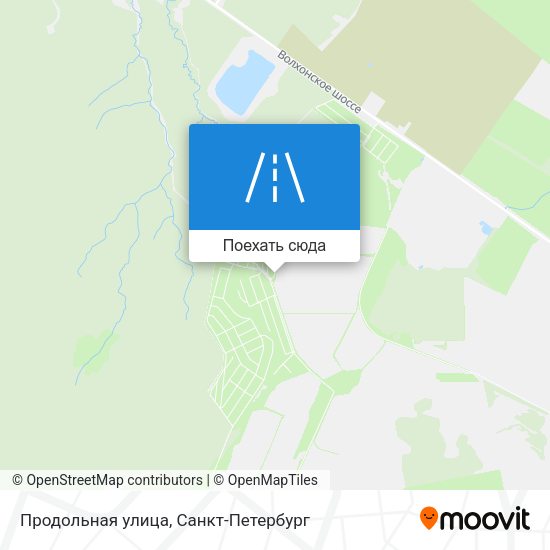 Карта Продольная улица