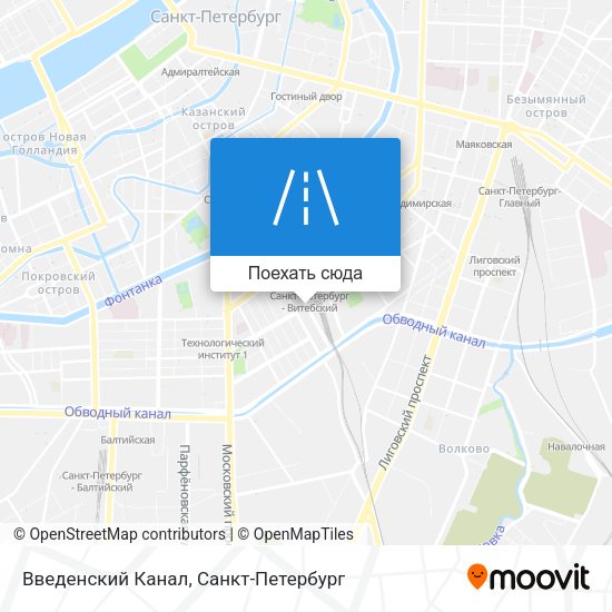 Карта Введенский Канал