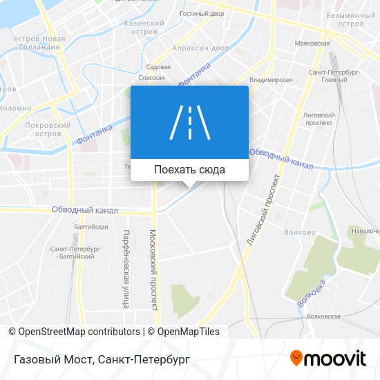 Карта Газовый Мост