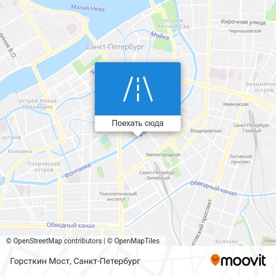 Карта Горсткин Мост