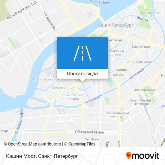 Карта Кашин Мост
