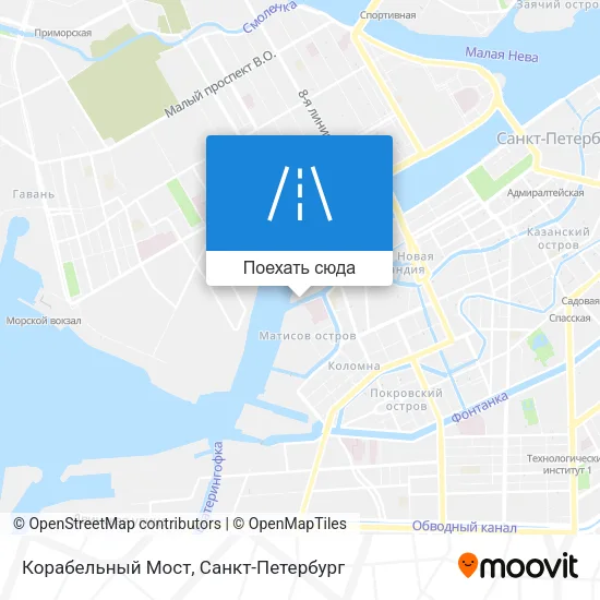 Карта Корабельный Мост