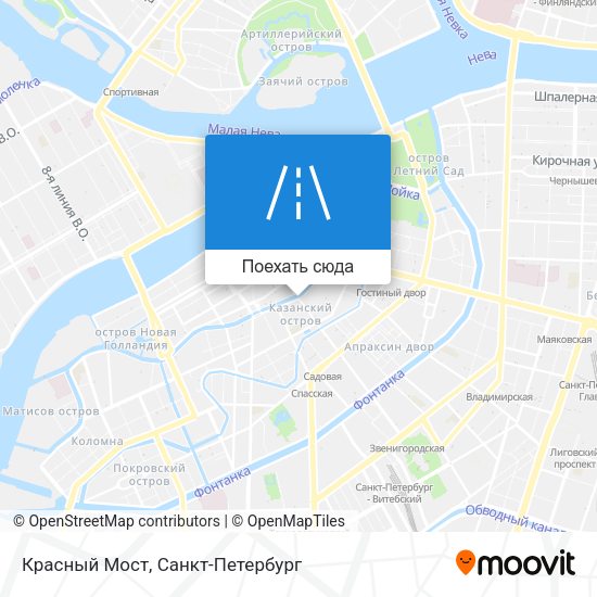 Карта Красный Мост