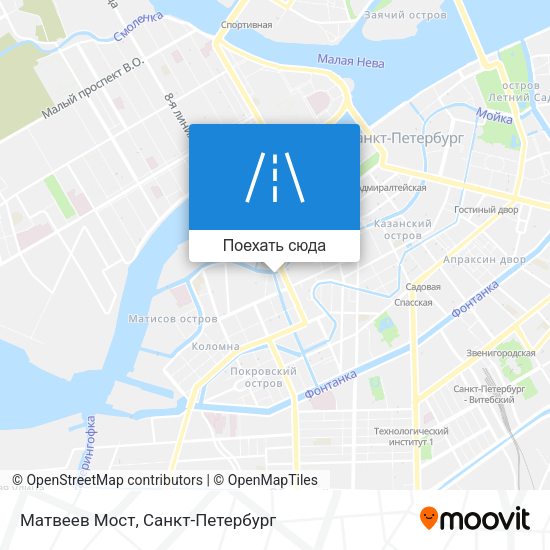 Карта Матвеев Мост