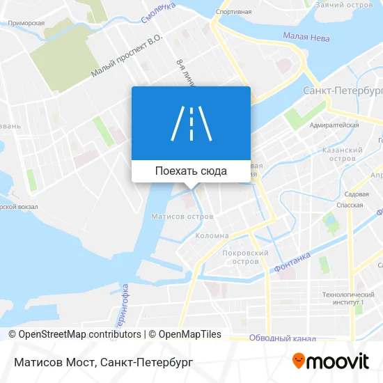 Карта Матисов Мост