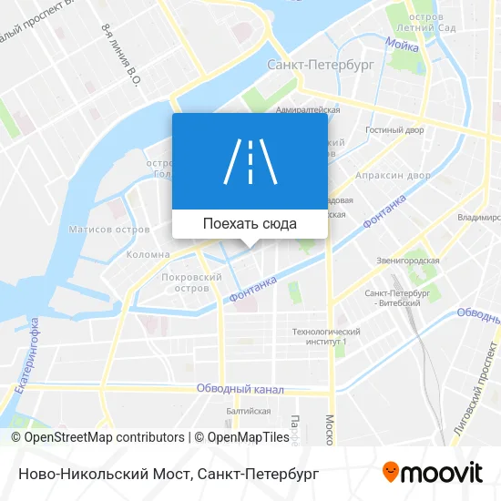 Карта Ново-Никольский Мост