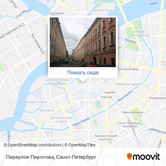 Басков переулок на карте петербурга