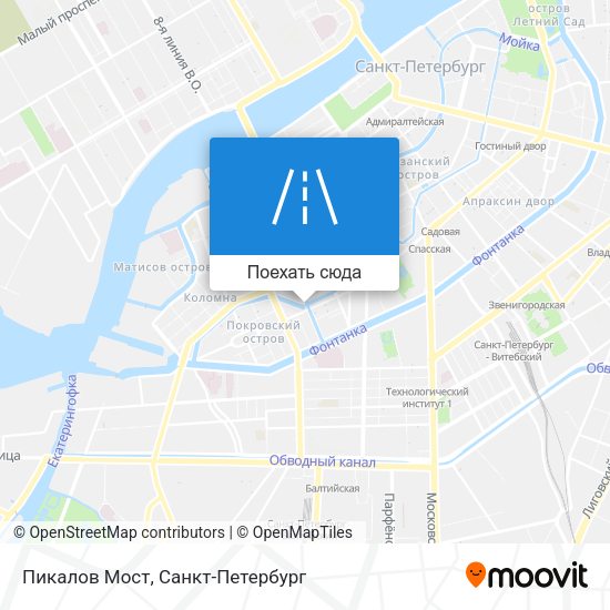 Карта Пикалов Мост