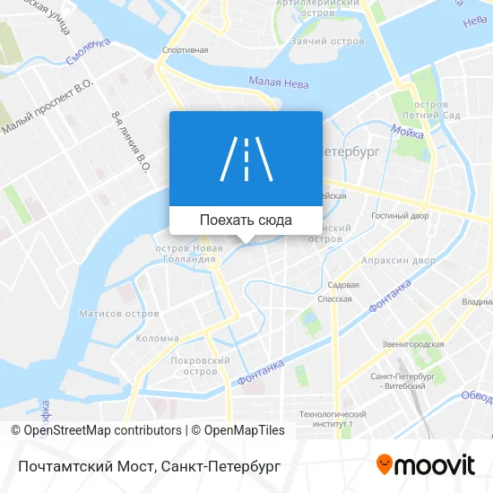 Карта Почтамтский Мост