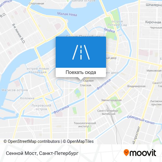 Карта Сенной Мост