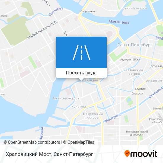 Карта Храповицкий Мост