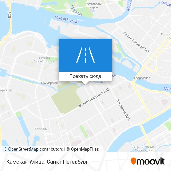 Карта Камская Улица