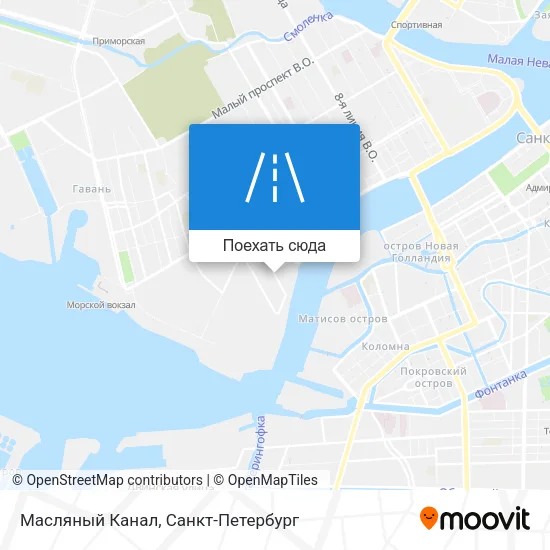 Карта Масляный Канал