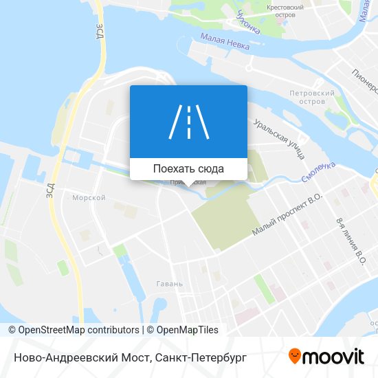Карта Ново-Андреевский Мост