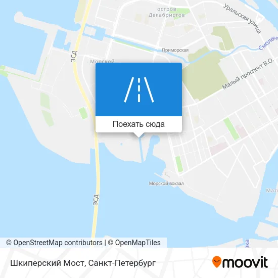 Карта Шкиперский Мост