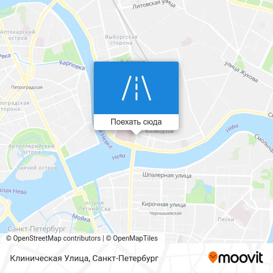Карта Клиническая Улица
