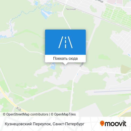 Карта Кузнецовский Переулок