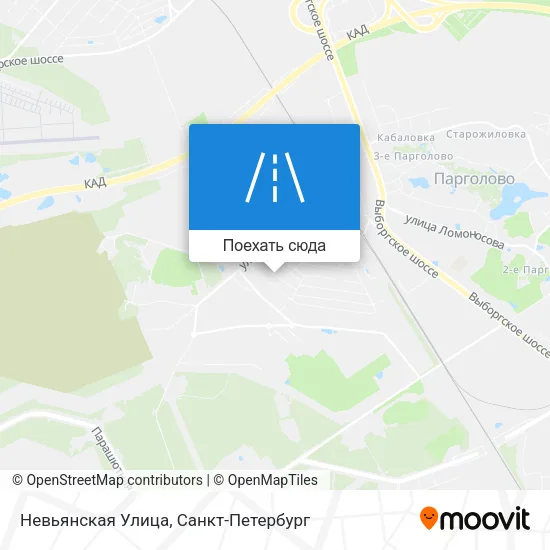 Карта Невьянская Улица