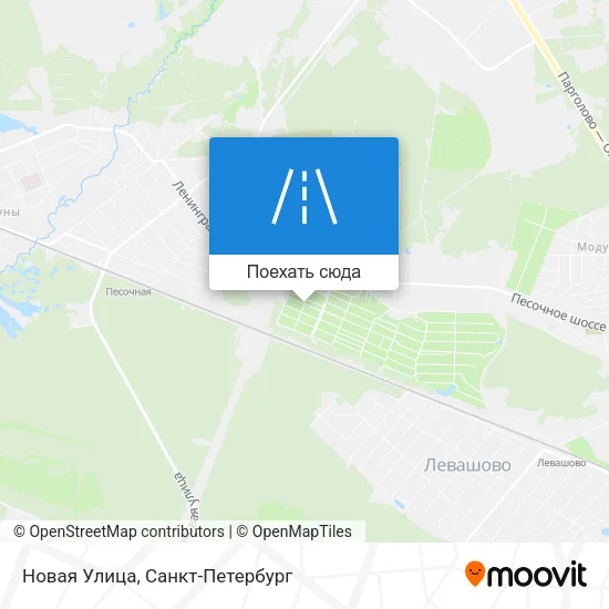 Карта Новая Улица