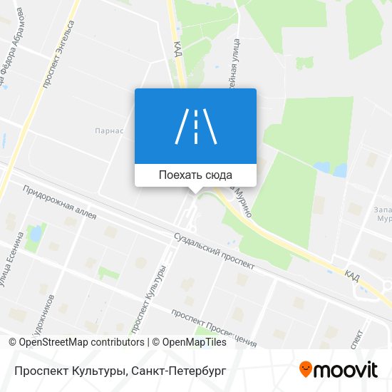 Карта Проспект Культуры
