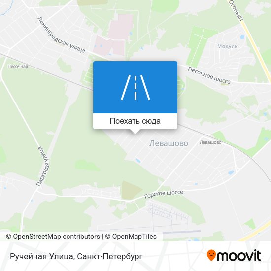 Карта Ручейная Улица