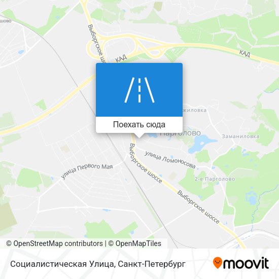 Карта Социалистическая Улица