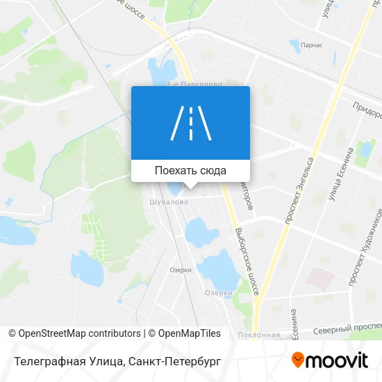 Карта Телеграфная Улица