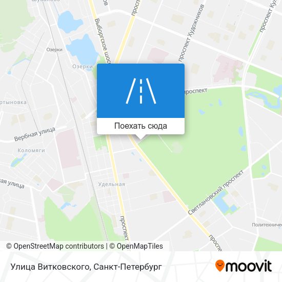 Карта Улица Витковского