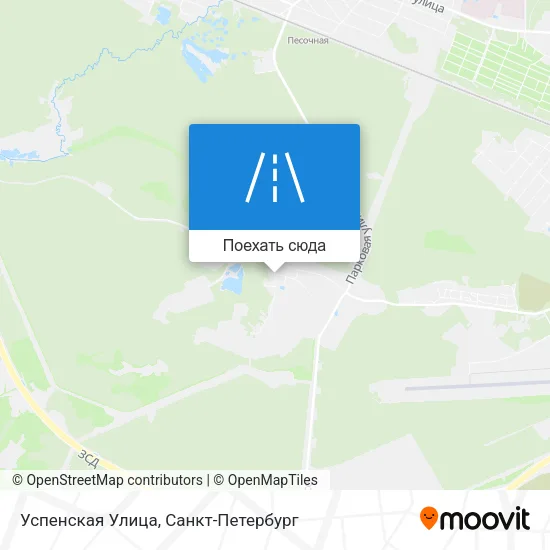 Карта Успенская Улица