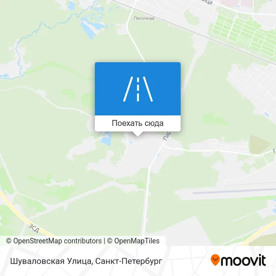 Карта Шуваловская Улица