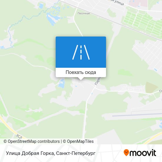 Карта Улица Добрая Горка