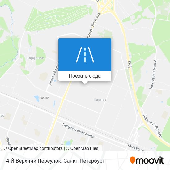 Карта 4-Й Верхний Переулок