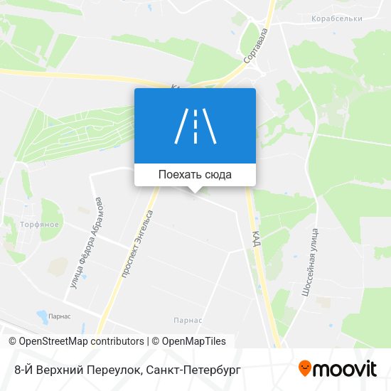 Карта 8-Й Верхний Переулок